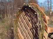 Aufbau des Storchenhorstes